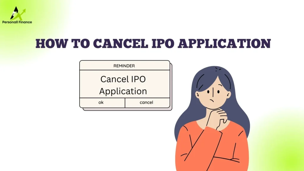 how to cancel ipo application